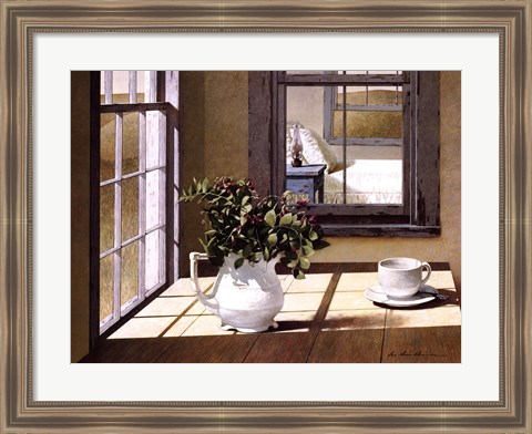 Framed Morning Coffee Print