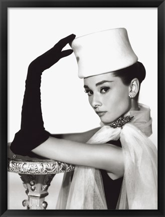 Framed Audrey Style Print