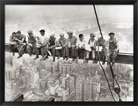 Framed Rockefeller Center, 1932 Print