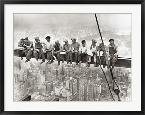 Framed Rockefeller Center, 1932 Print