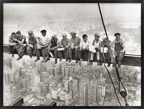 Framed Rockefeller Center, 1932 Print