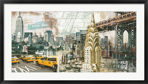 Framed New York Print