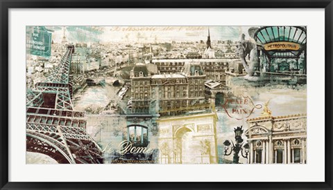 Framed Paris Print