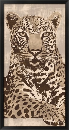 Framed Leopard Print