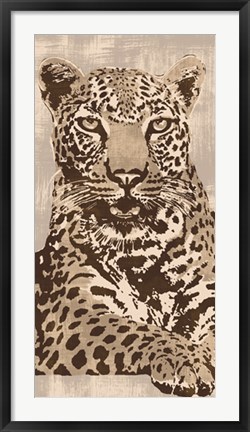 Framed Leopard Print