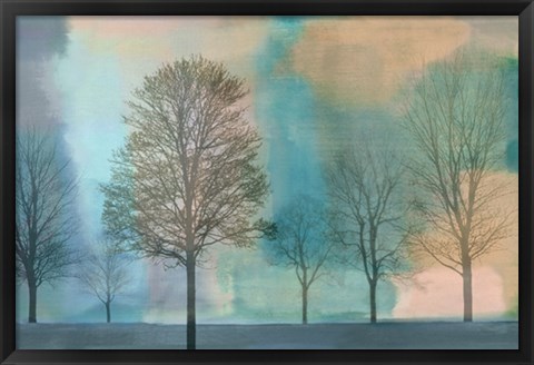 Framed Misty Morning II Print