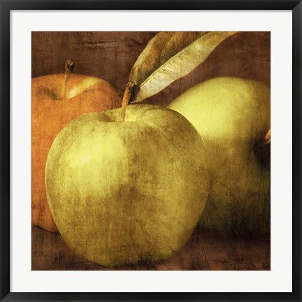 Framed Apples Print