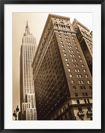 Framed New York City I Print