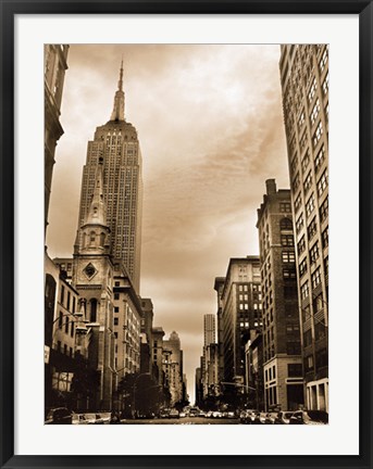 Framed New York City II Print