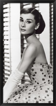 Framed Audrey , 1955 Print