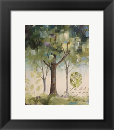 Framed Hopes &amp; Greens III Print