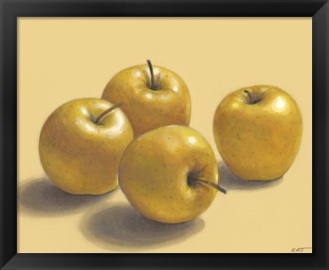 Framed Golden Delicious Print