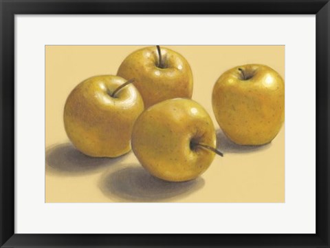 Framed Golden Delicious Print