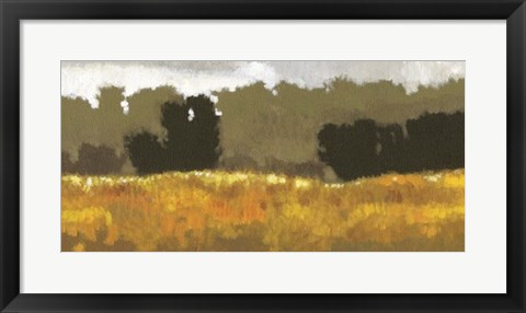 Framed Amber Waves II Print