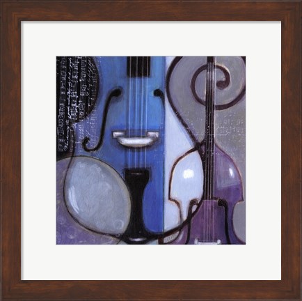 Framed Cool Jazz II Print