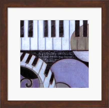 Framed Cool Jazz III Print