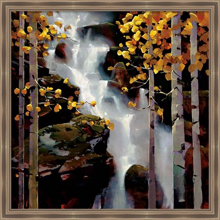 Framed Waterfall Print