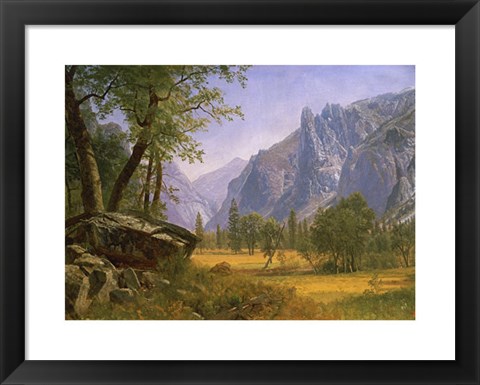 Framed Yosemite Valley Print