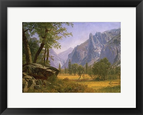 Framed Yosemite Valley Print