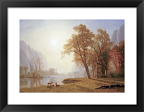 Framed Yosemite Valley Print