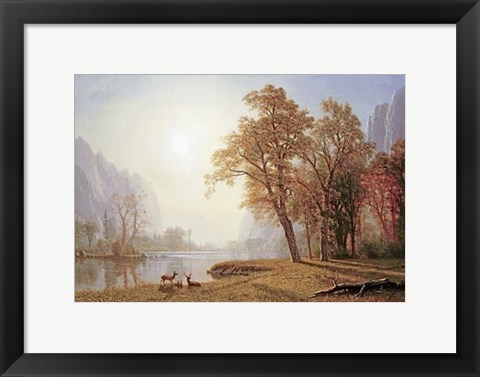 Framed Yosemite Valley Print