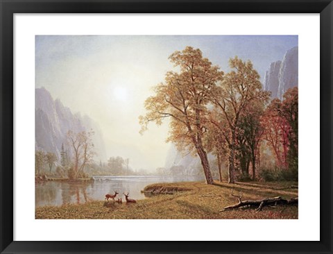 Framed Yosemite Valley Print