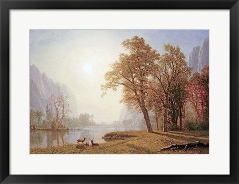 Framed Yosemite Valley Print