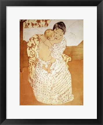 Framed Maternal Caress Print