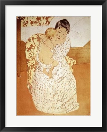 Framed Maternal Caress Print