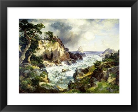 Framed Point Lobos, Monterey, California Print