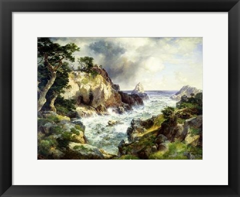 Framed Point Lobos, Monterey, California Print