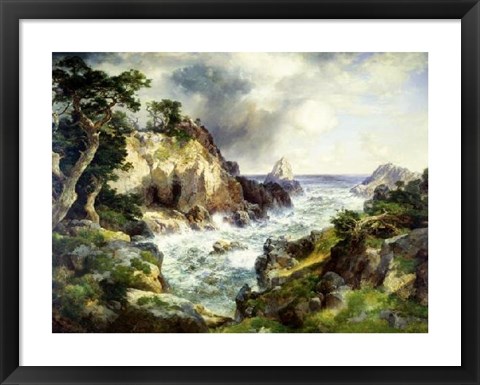 Framed Point Lobos, Monterey, California Print