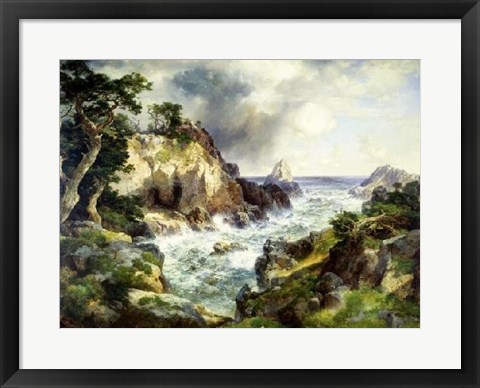 Framed Point Lobos, Monterey, California Print