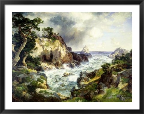 Framed Point Lobos, Monterey, California Print