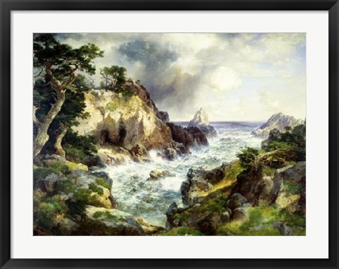 Framed Point Lobos, Monterey, California Print