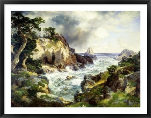 Framed Point Lobos, Monterey, California Print