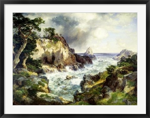 Framed Point Lobos, Monterey, California Print