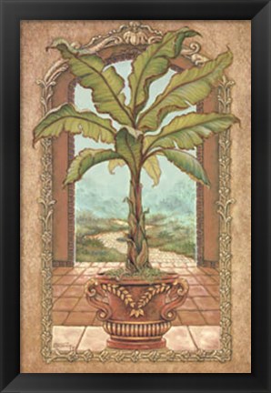 Framed Classical Banana Tree Print