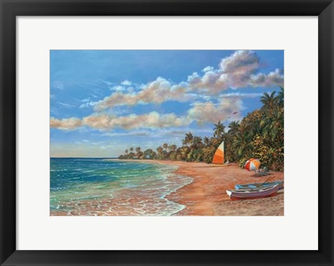 Framed Dream Beach Print