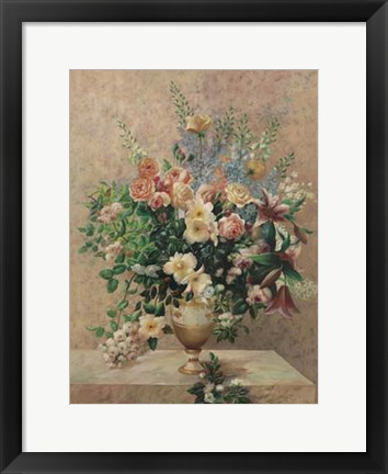 Framed Morning Blossoms Print