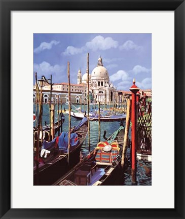 Framed Chiesa Della Salute Print