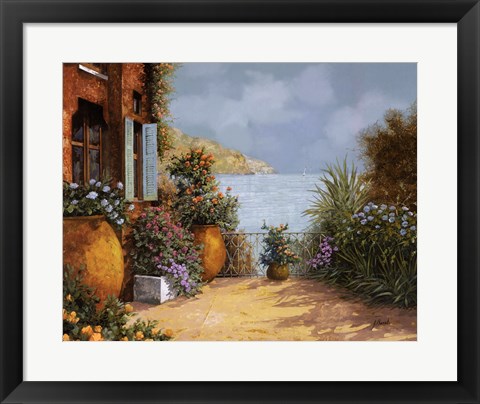 Framed Otri sulla Terrazza Print