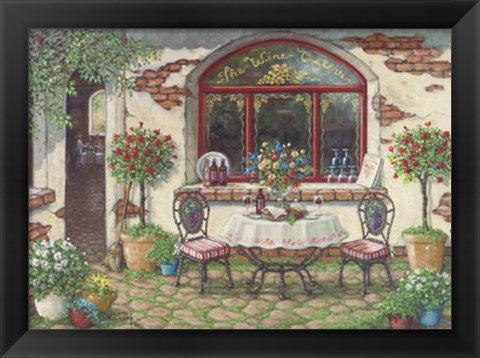 Framed Wine Cellar Print