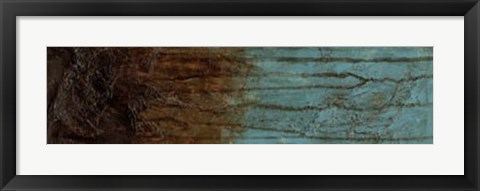 Framed Oxidized Copper IV Print