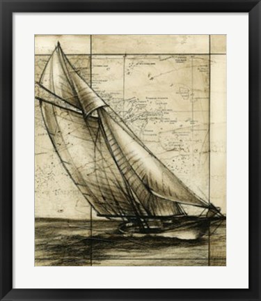 Framed Tradewinds II Print