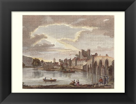 Framed Castle at Wexford Print