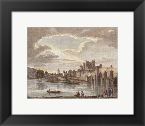 Framed Castle at Wexford Print