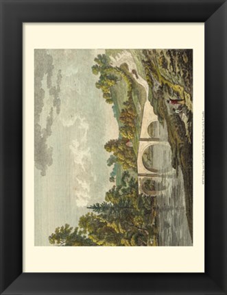 Framed Bridge near Clerk Castle Print