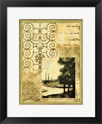 Framed Gateway Landscape II Print