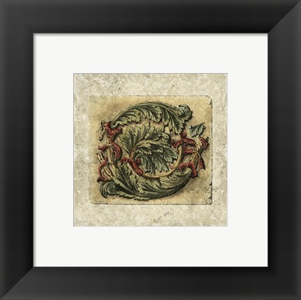 Framed Decorative Frieze III Print